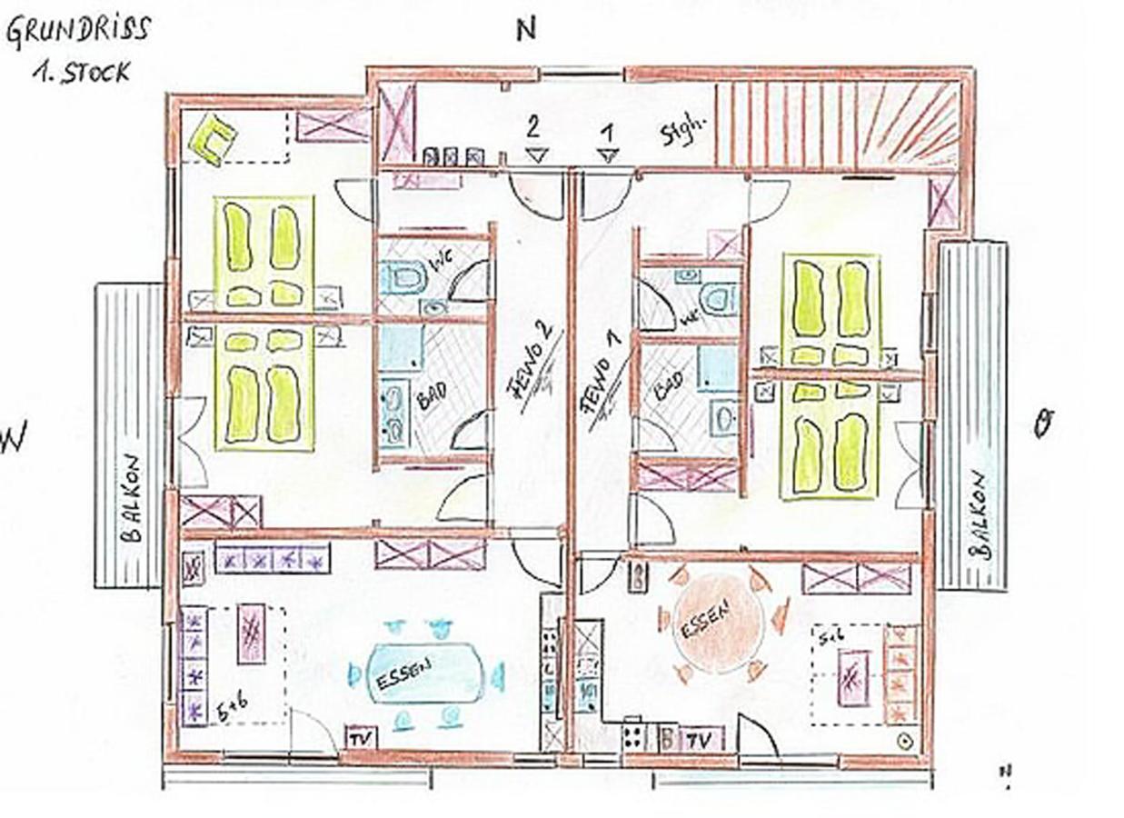 Appartement Kuen Zell am Ziller Zewnętrze zdjęcie